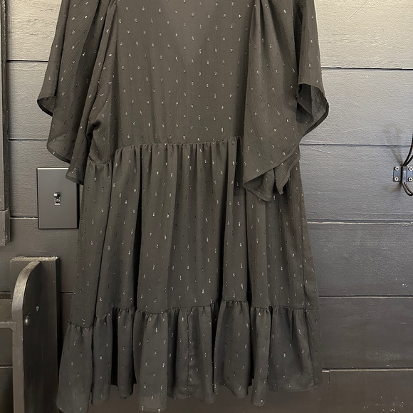 Zara dotted mesh mini dress - Picture 9 of 11